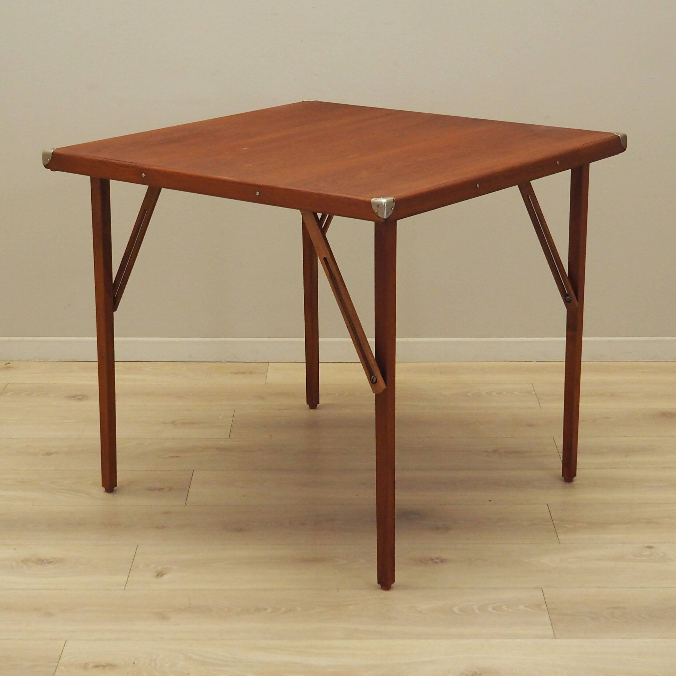 Folding card table, Danish design, 1970s, production: Denmark