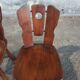 Série de 4 chaises de chalet 1970