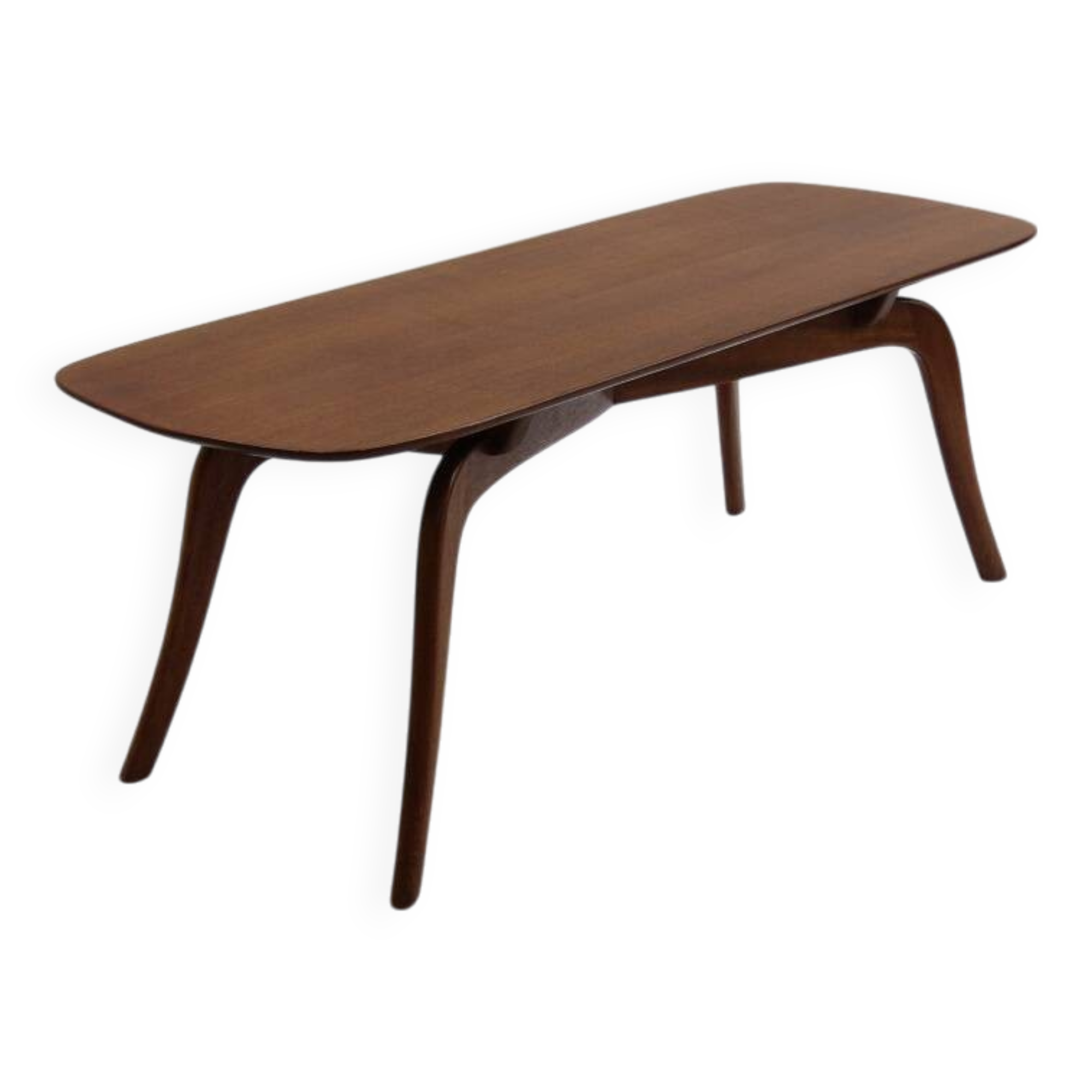 1950s Mid-Century Swedish Mahogany Coffee Table
