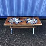 Vintage ceramic coffee table 60s