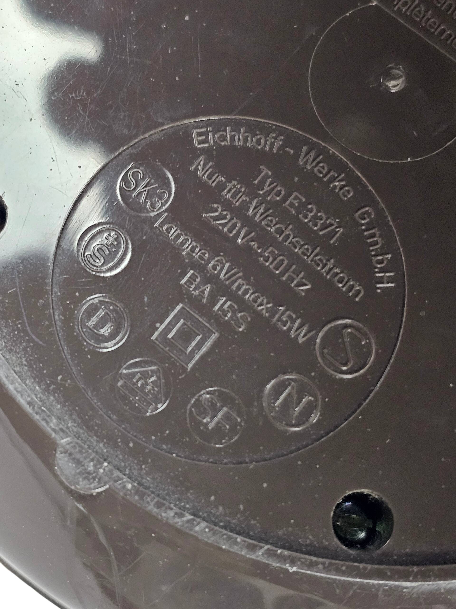 Eichhoff Werke - West Germany - Space Age - telescope table lamp - 60's