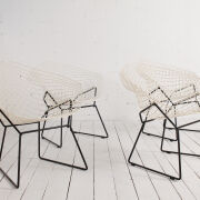 Set of 4 Diamond chairs by Harry Bertoia for Knoll International