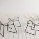 Set of 4 Diamond chairs by Harry Bertoia for Knoll International