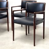 7 dining chairs attr. to Niels Moller