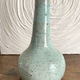 Handmade ceramic lamp base signed