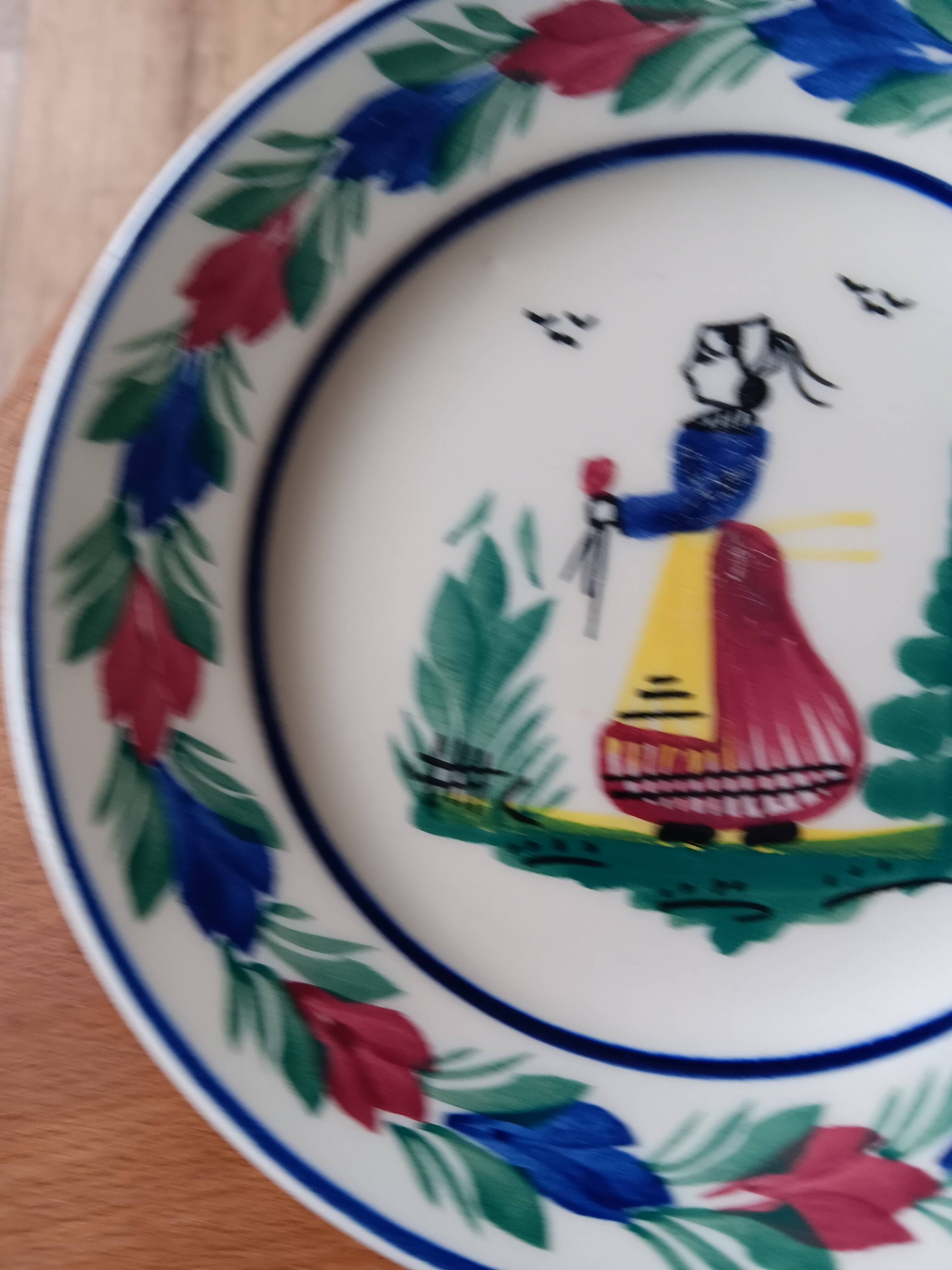 Small plate HB Quimper