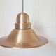 Large Midcentury Copper Pendant, Denmark, 1970s