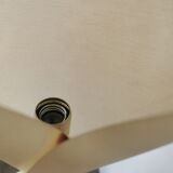 Floral wooden floor lamp