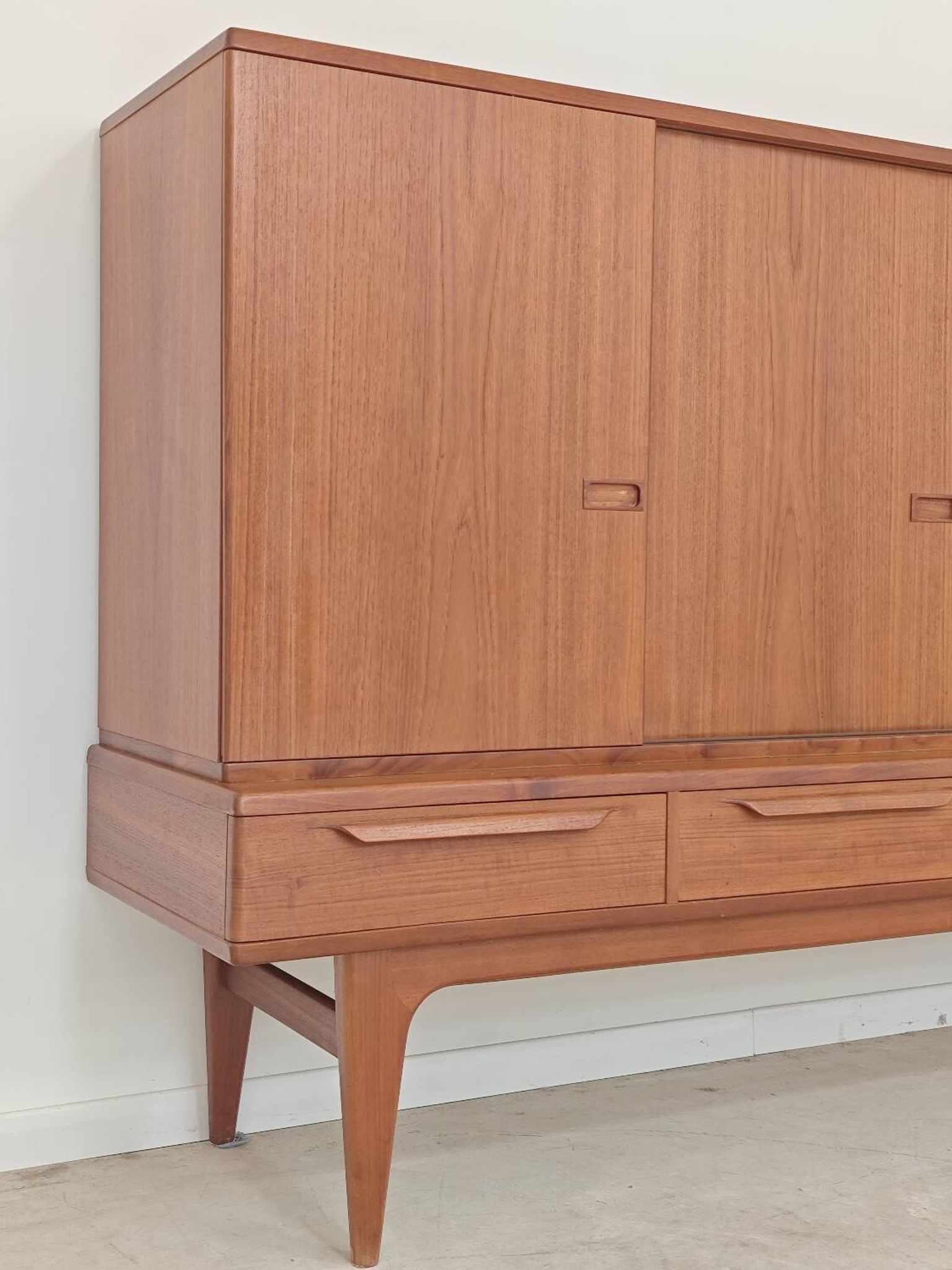 High enfilade by Johannes Andersen by Bordum & Nielsen, Samcom teak