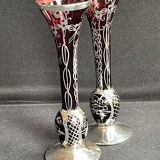 Pair of soliflorous vases