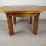 Renewed elm round table