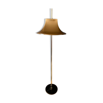 Beige floor lamp by Willem Hagoort space age