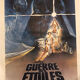Original vintage cinema poster "Star Wars" 1977