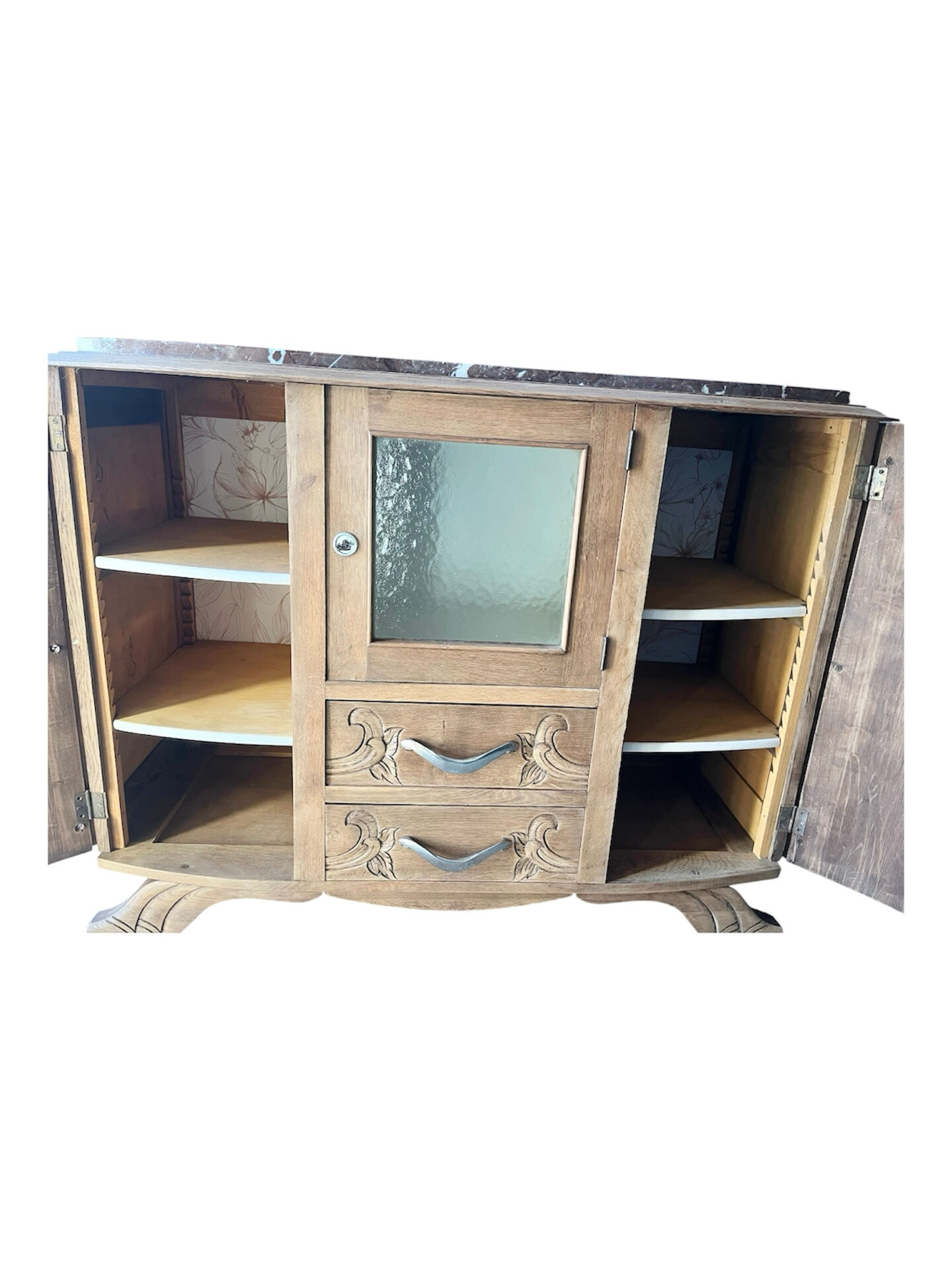 Buffet art déco en chêne