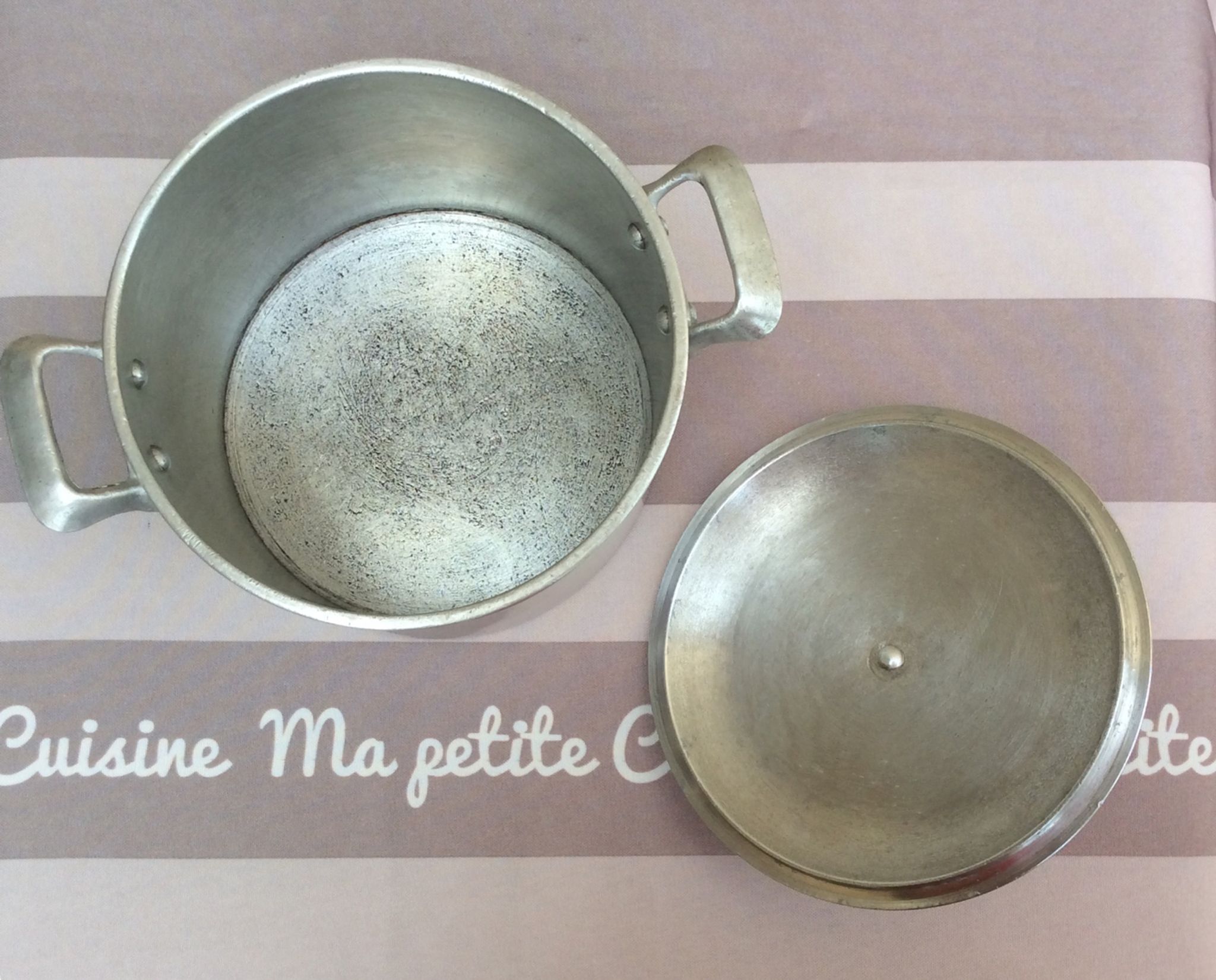 Casserole aluminium vintage