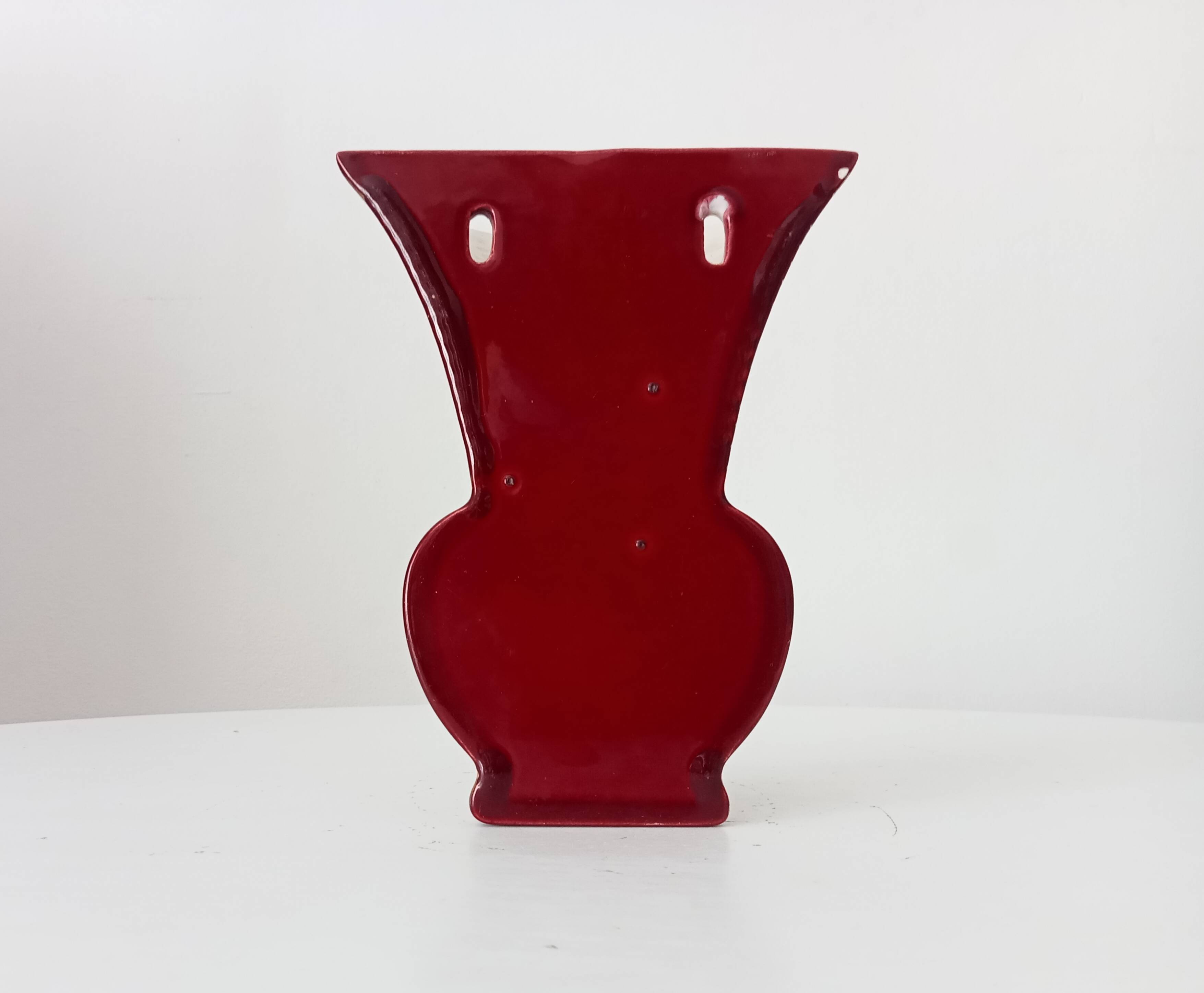 Art Deco ceramic wall vase