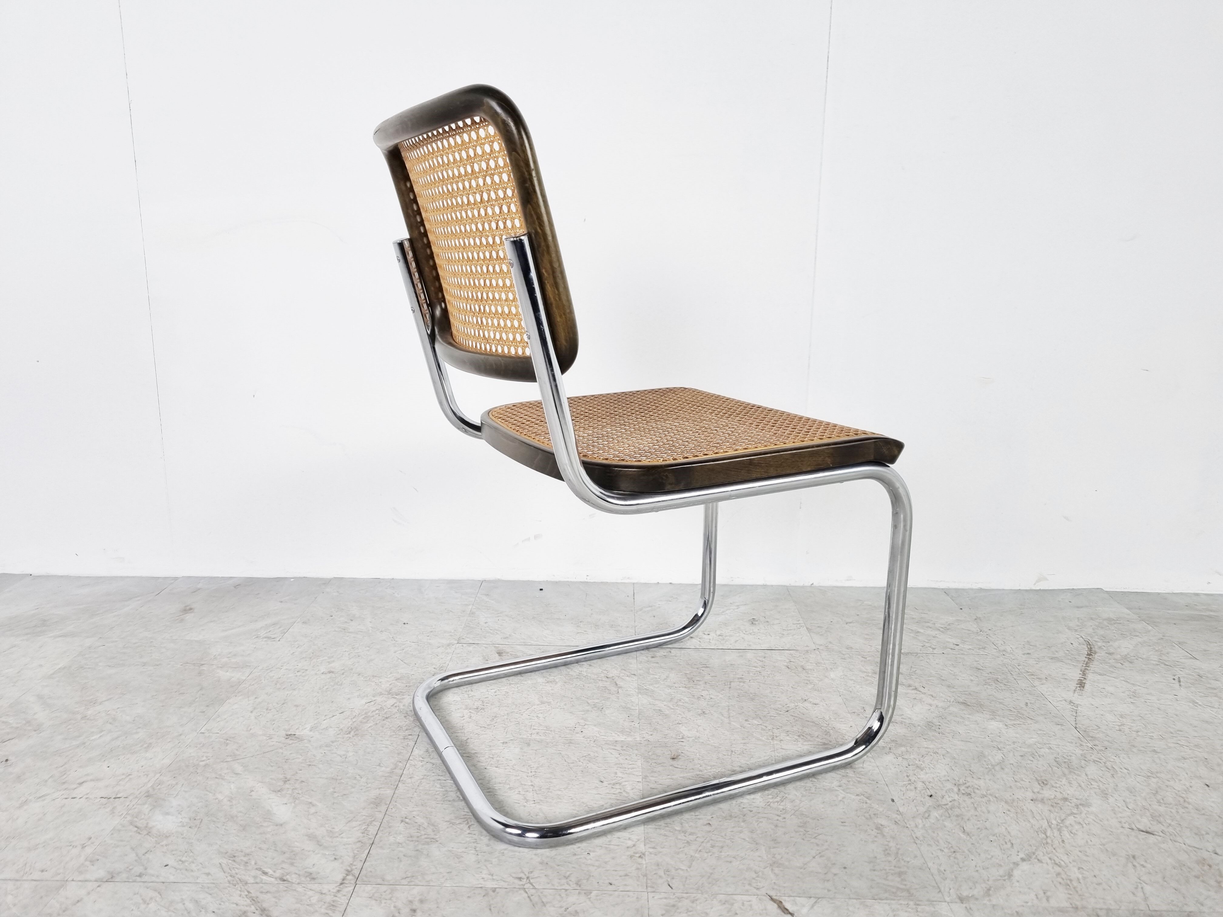 S32 dining chair by Marcel Breuer for Thonet, 1970s