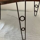 Free-form tripod coffee table from the 50s and 60s