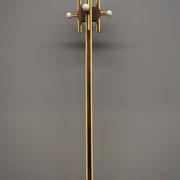 Wooden column coat rack  1965