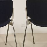 Pair of 2 vintage chairs DSC 106 by Giancarlo Piretti for Anonima Casteli 1965.Ref : CAT