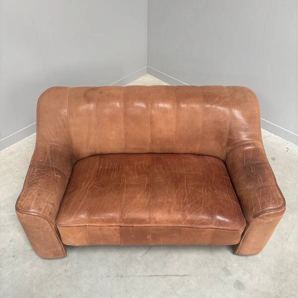 De Sede DS44 2 seat sofa, 1970s