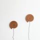 Rattan Sea Snail Design Wall Lamp