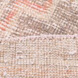 3x12 Pale Red & Brown Vintage Runner Rug, 82x336Cm