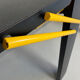 Table à manger extensible postmoderne design italien Lorenzo et Stefani, 1980