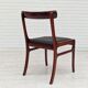 Danish design by Ole Wanscher, set of dining chairs 70s,