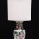 Nanking Earth-ware table lamp 1890s China