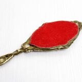 Brass hand mirror 1950