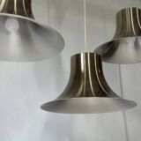 3 "Ascot" pendant lights by RAAK Amsterdam, 1960s