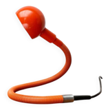 Vintage Italian Space Age Hebi table lamp by Isao Hosoe for Valenti Luce, 1970s.