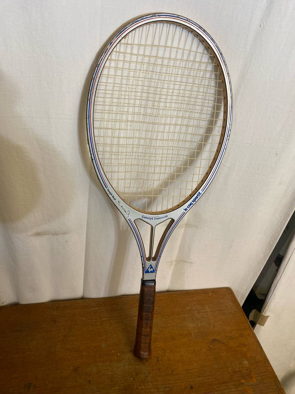 Raquette Ancienne Tennis LE COQ SPORTIF Concept 3 Yannick NOAH