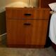 Vintage wooden mini armoire / bedside table