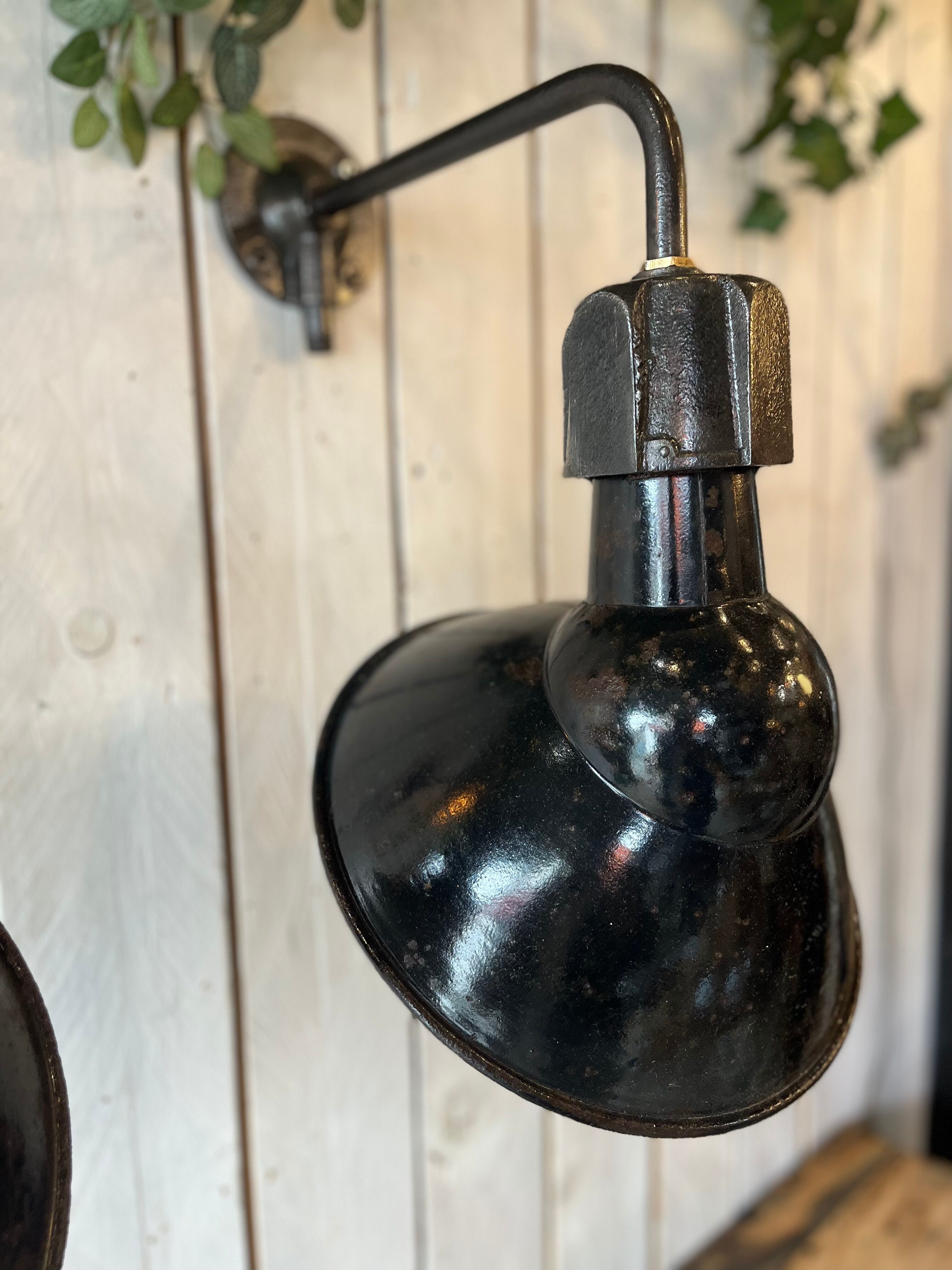 Old pair of gal lamps