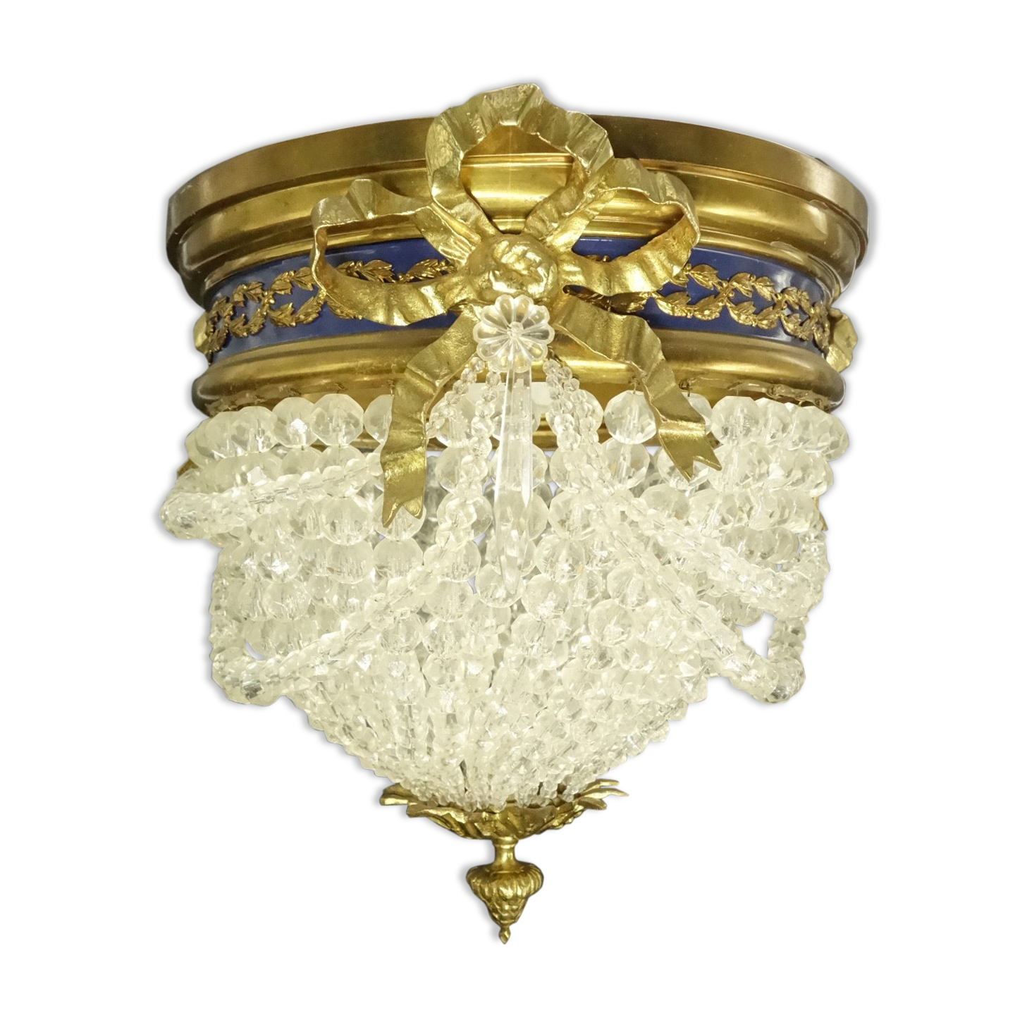 Broche Porte-photo Style Louis XVI Début 1900 - Argenté - Occasion - Bijou Vintage