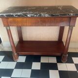 Mahogany console from the Empire period.