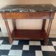 Console en acajou époque empire