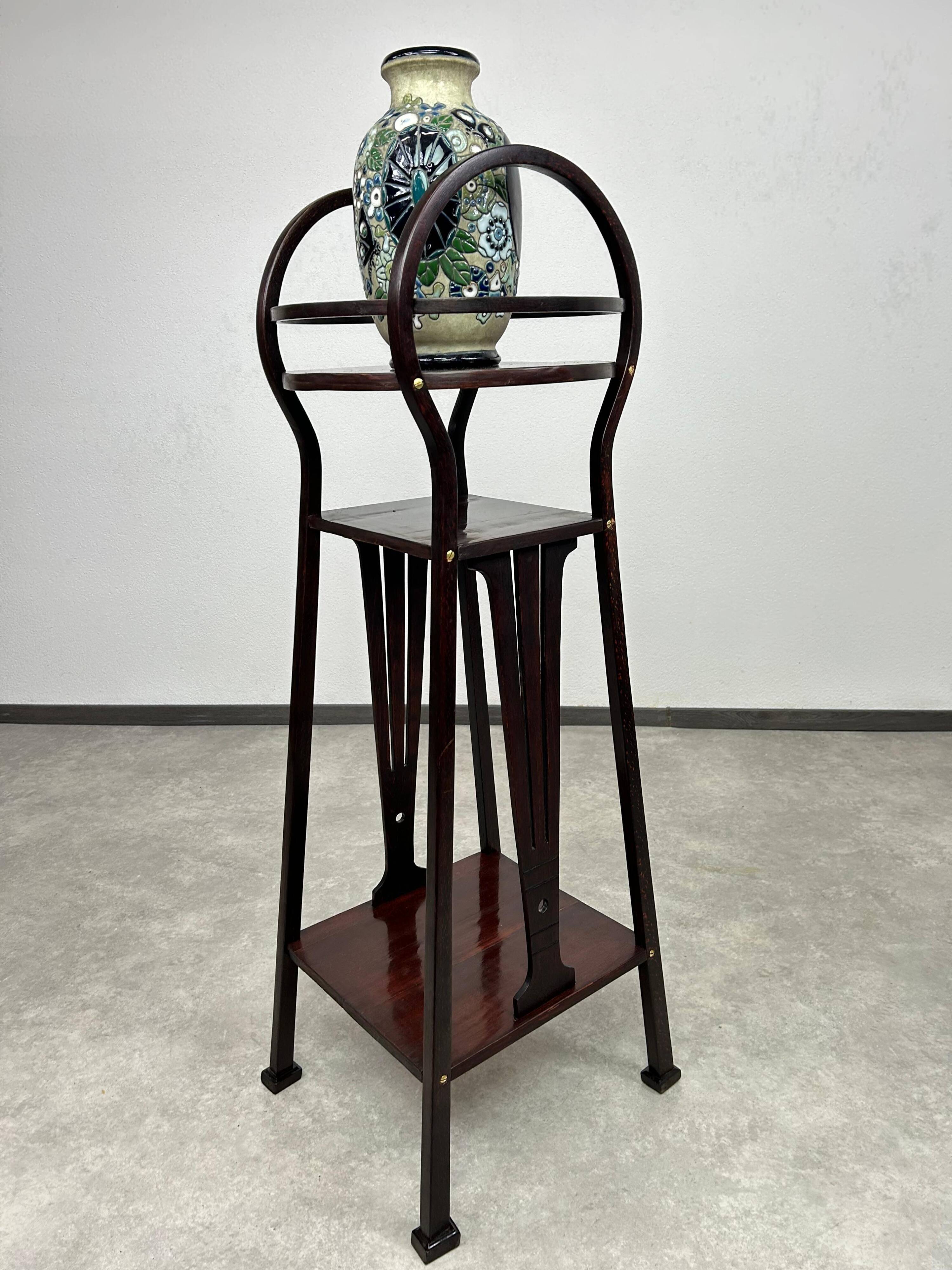 Plant stand Secession no.9532 by architect Marcel Kammerer for Thonet