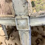 Louis XVI period armchair stamped