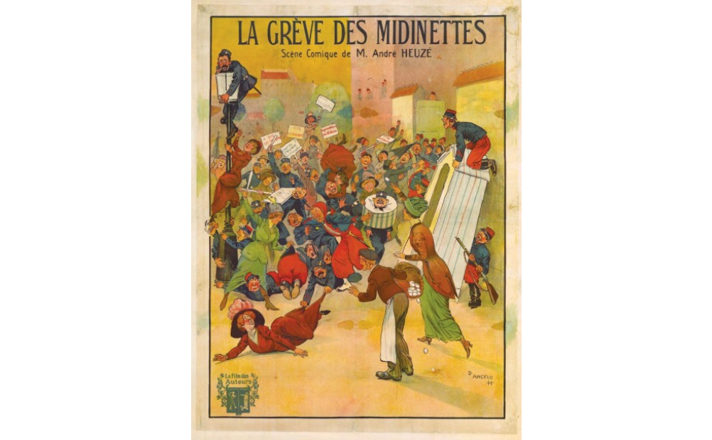 Cinema - "The strike of the jaywalkers" poster