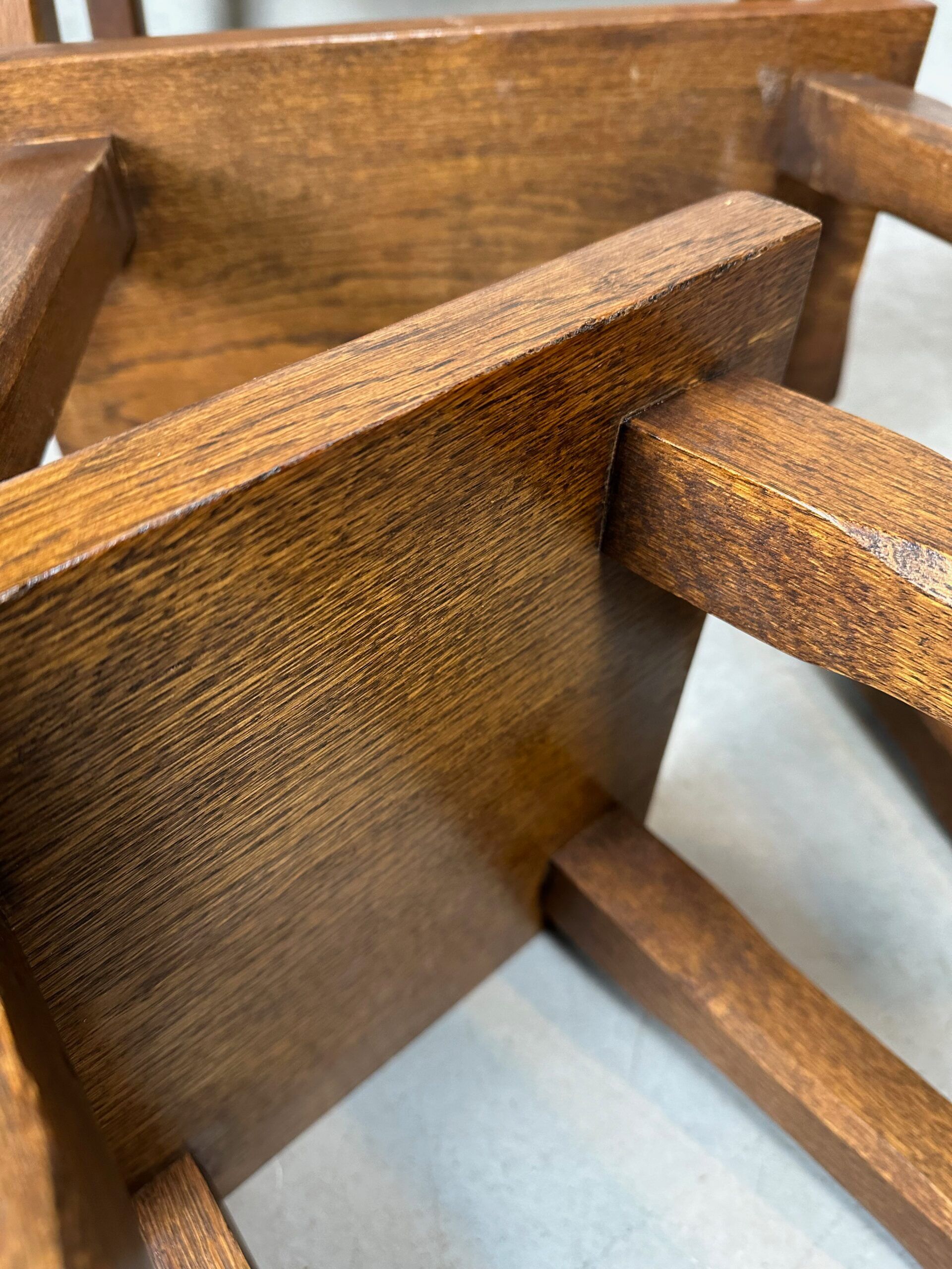3x brutalist nesting tables