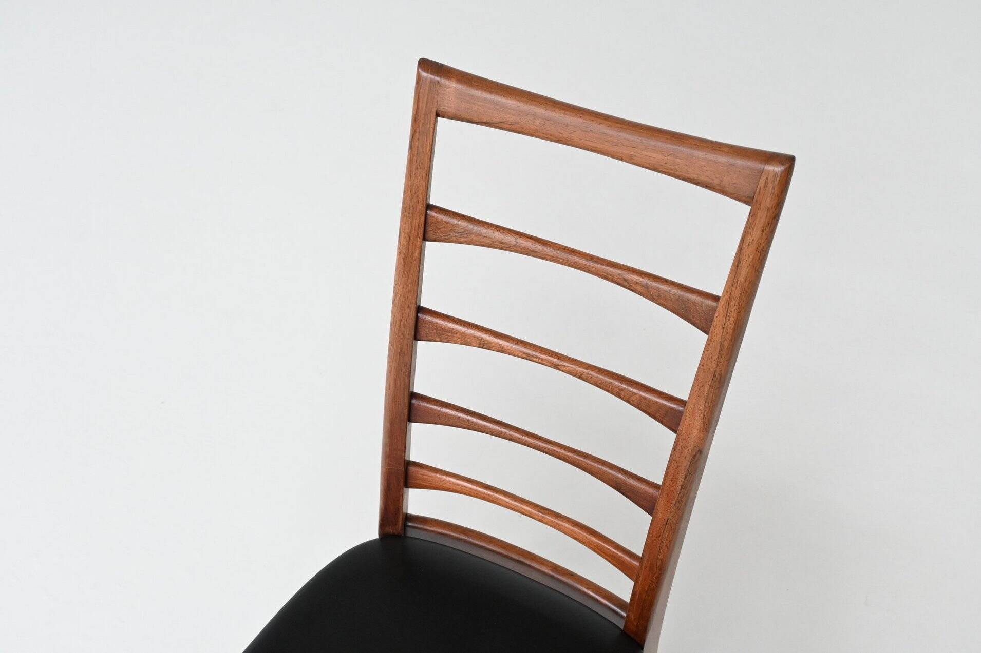 Chaises de salle à manger 'Lis' de Niels Koefoed en palissandre Koefoeds Danemark 1960