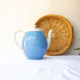 Villeroy blue teapot and Boch model Orléans