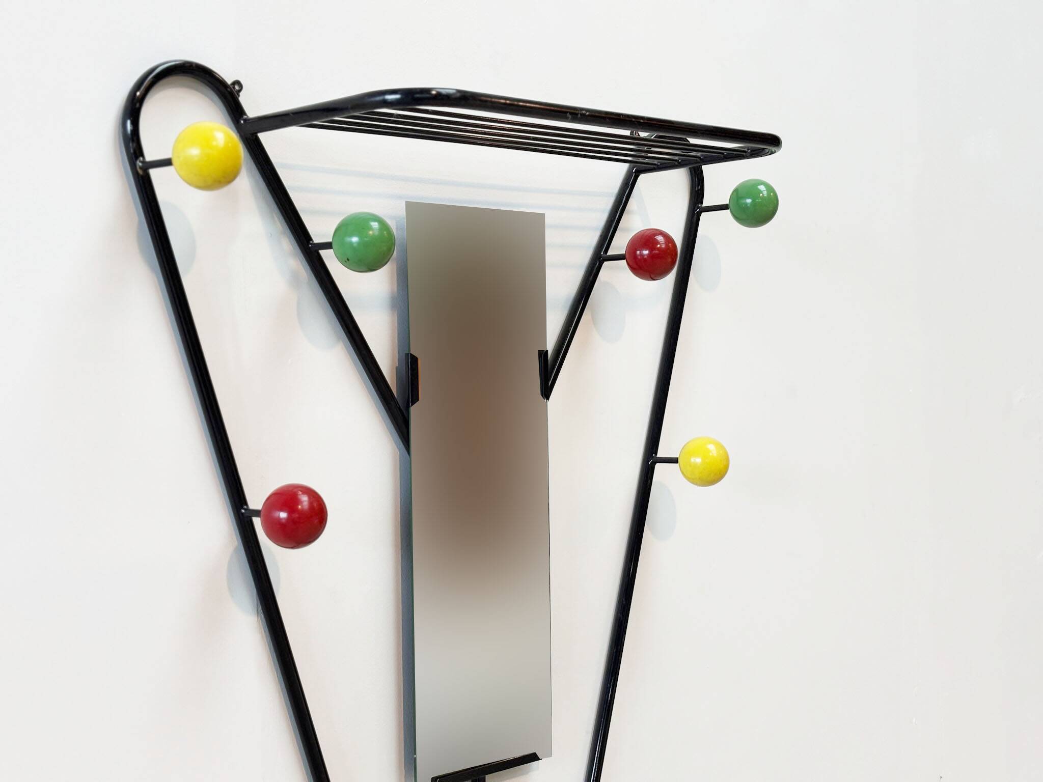 Colorful Coat Rack attr. to Roger Feraud