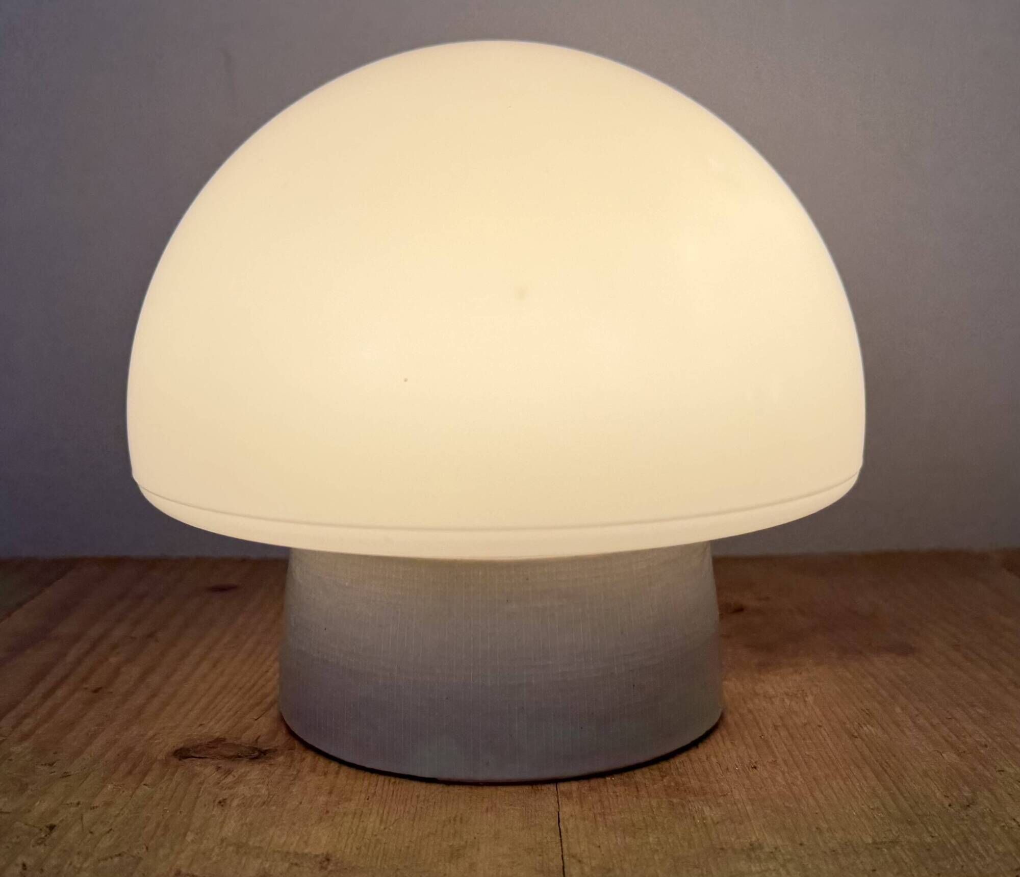 Vintage White Porcelain Ceiling Light, 1970s