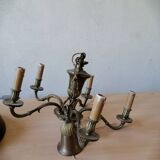 Bronze chandelier