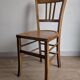 Vintage 1950s Bistro Chair in Beech