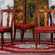 Ensemble de quatre chaises d’époque victorienne